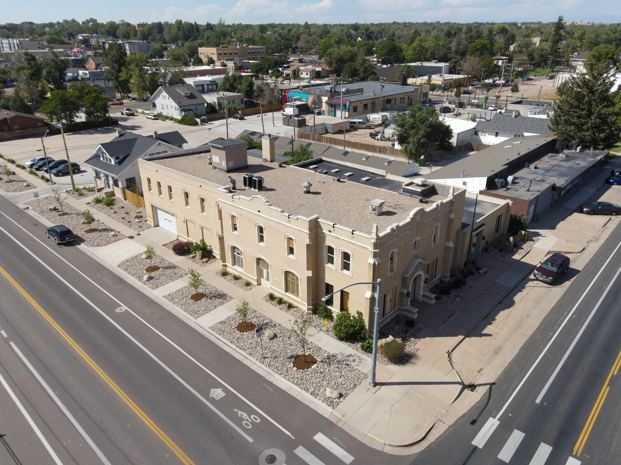 Community Arts Center - Professional drone photography